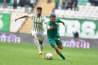 Bursaspor kendi sahasında 2-0 mağlup