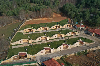 "Hobbit" evleri İznik'e turist çekecek