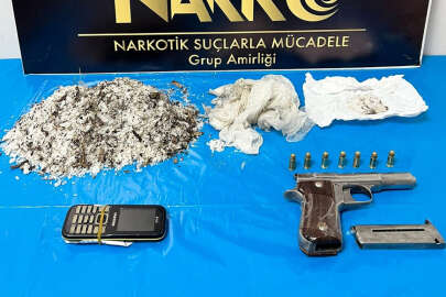 Gemlik'te durdurulan otomobilde uyuşturucu ele geçirildi