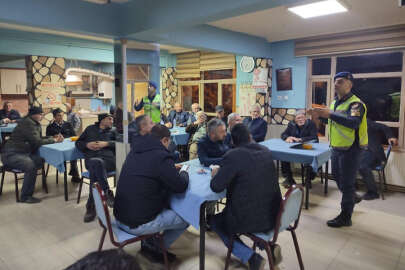 Bursa'da jandarmadan "huzur" ve "güven" denetimleri