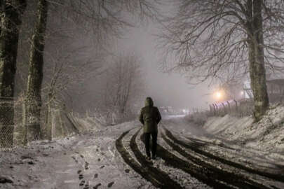 İnegöl-Domaniç karayolu kar nedeniyle ağır araçlara kapatıldı