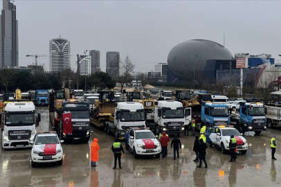 Deprem bölgesine yardım ve destekler artarak sürüyor