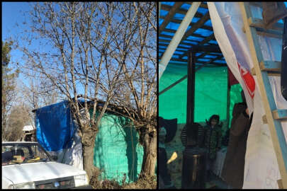 Malatya'da köylüler çadır ve gıda yardımı bekliyor
