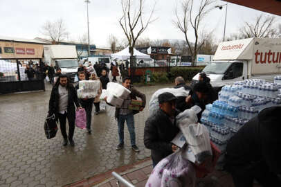 İnegöl'den deprem bölgesine 670 araçlık destek sağlandı