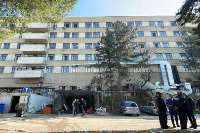 Çekirge Devlet Hastanesi'nde korkutan yangın