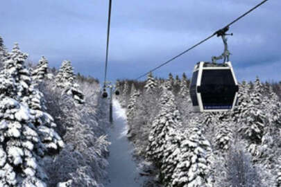 Bursa'da şiddetli rüzgar; Teleferik seferlerine ara verildi