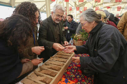Nilüfer'deki Tohum Takas etkinliğinde 55 bin paket tohum dağıtıldı 