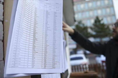 Seçmen listeleri yarın askıya çıkıyor