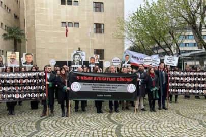 5 Nisan'da depremde hayatını kaybeden avukatlar anıldı