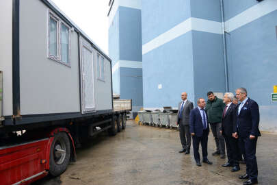 Nilüfer Belediyesi'nden Samandağ’a yataklı 40 konteyner ev daha