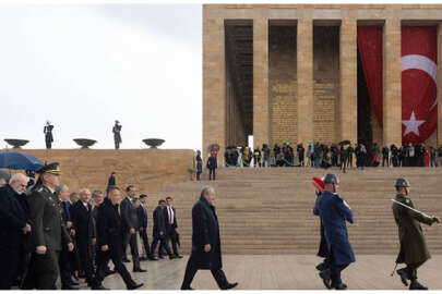 Anıtkabir'de 23 Nisan töreni; Erdoğan bu yıl da katılmadı