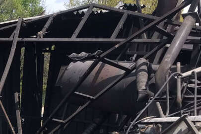 İnegöl'de kalorifer kazanının patlaması sonucu 1 kişi yaralandı