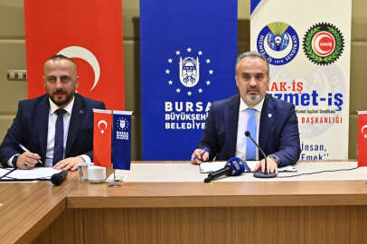 Bursa Büyükşehir'den ek protokol: En düşük maaş 15 bin