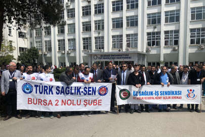 Doktora saldırıya sağlıkçılardan tepki