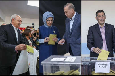 Cumhurbaşkanı adayları oylarını kullandı