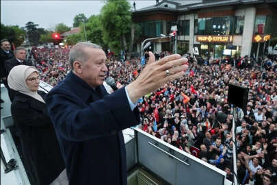 Erdoğan seçim sonrası ilk konuşmasını yaptı