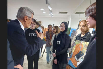Turhan Tayan Anadolu Lisesi öğrencilerinden gururlandıran sergi