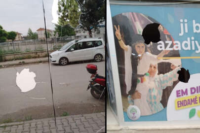 HDP İnegöl binasına saldırı; Camlar kırıldı