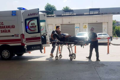 İnegöl'de arının soktuğu genç tedavi altına alındı