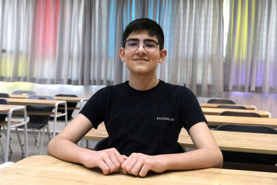 Bir LGS birincisi de Şahinkaya’dan çıktı