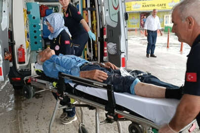 Yıkım sırasında 4 metrelik yükseklikten düştü