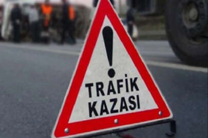 Orhaneli'de trafik kazası; 1 ölü, 2 yaralı