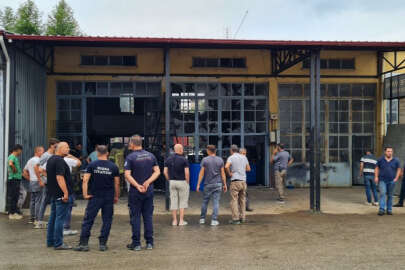 İznik'te spiralle kesilen varilin patlaması sonucu bir kişi yaralandı