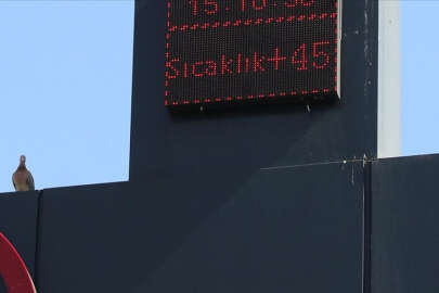 Meteorolojiden 'sıcak hava dalgası' uyarısı