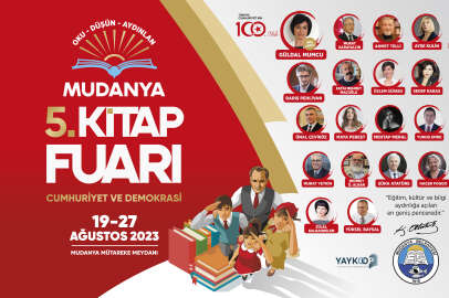 Mudanya 5. Kitap Fuarı'nda tema; Cumhuriyet ve Demokrasi