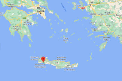 Akdeniz'de 4.9 büyüklüğünde deprem