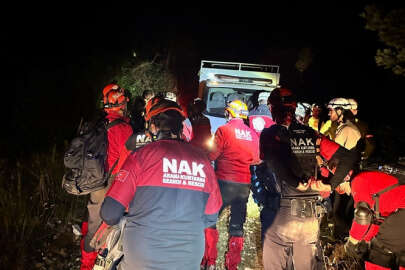 Kestel'de kayalıktan düşen kişi yaralandı