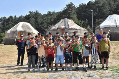 Kocayayla'daki otağlar depremzede çocukları ağırlıyor