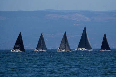 Moda-Tirilye-Moda etabında yapılan yelken yarışları tamamlandı