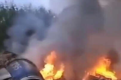 Düşen uçağın enkazında 10 kişinin cesedi bulundu