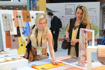 10. Bursa Textile Show Fuarı 70 ülkeden alıcıları firmalarla buluşturdu