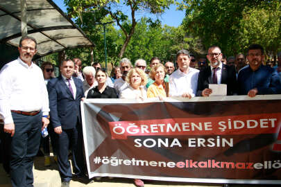 Orhangazi'de lise müdürünün darp edilmesine tepki