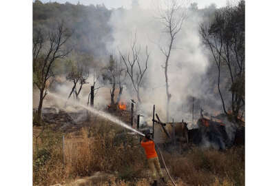 Bursa'da tarım arazisinde çıkan yangın söndürüldü