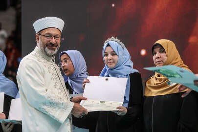 Ali Erbaş: Gönlüm istiyor ki öğrencilerimizin çoğu hafızlardan oluşsun