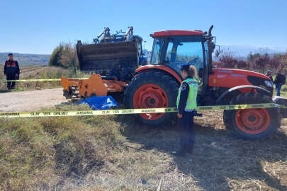 İnegöl'de tarım makinesinin altında kalan kadın öldü, iki kişi yaralandı