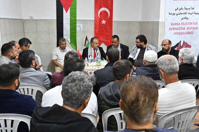 Bursa'da yaşayan Filistinlilerden uluslararası topluma çağrı