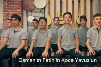 Bursa'da Anadolu İmam Hatip Lisesinden 'Atatürk'süz 'Yeni Türkiye Marşı'