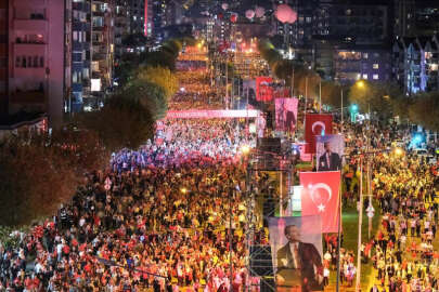 Nilüfer'de Cumhuriyet'in 100. Yılı'na yakışan coşkulu kutlama