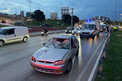 Bursa'da otomobilin çarptığı kişi öldü