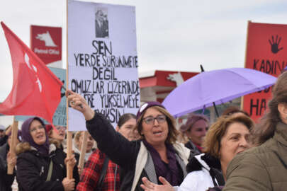 CHP Kadın Kolları'ndan 25 Kasım yürüyüşü