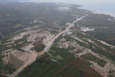 İznik'te tarım arazileri su altında kaldı