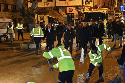 Alinur Aktaş Tirilye'de çalışmaları izledi