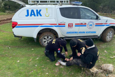 Bursa'da ormanlık alanda kaybolan kişiyi jandarma timleri buldu