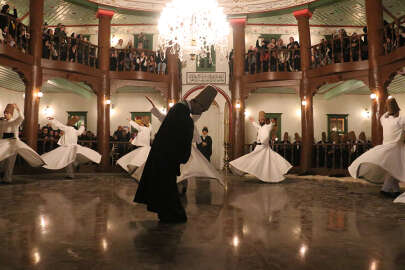 Bursa Mevlevihanesi'nde 98 yıl aradan sonra Şeb-i Arus töreni gerçekleştirildi