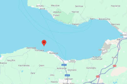 Mudanya açıklarında 3.9 büyüklüğünde deprem