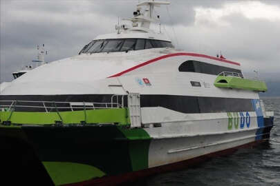 Bursa-İstanbul deniz otobüsünün bugünkü seferleri iptal edildi